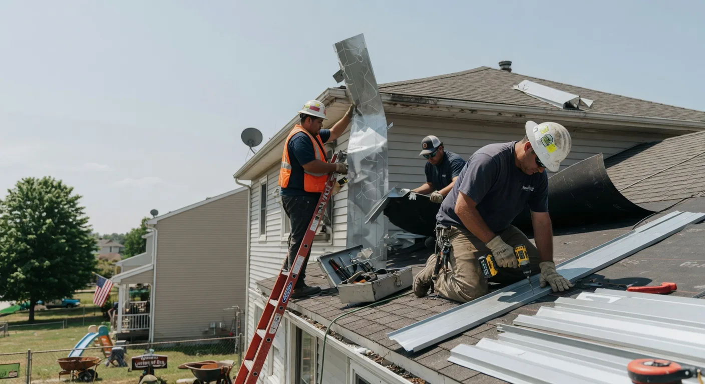 Metal Roof Repair in Philadelphia, NY